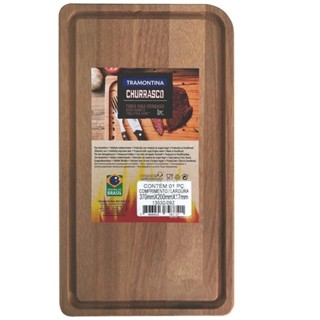 TABUA PARA CHURRASCO EM MADEIRA NATURAL - 13530092