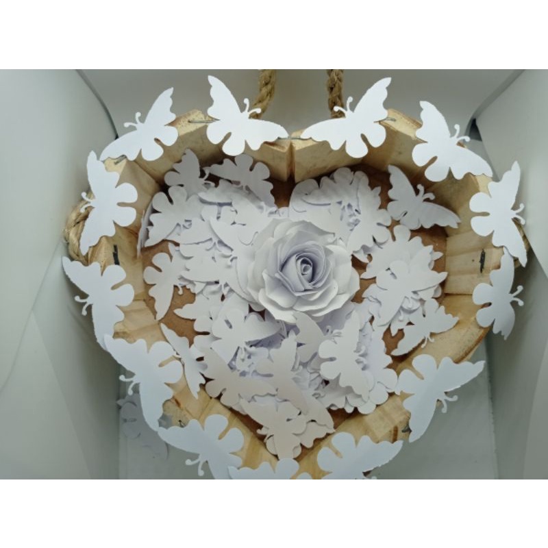 Chuva de Borboletas de papel -Saída dos noivos 500 Borboletas Branca para Chuva de Borboleta Casamento -Saída dos noivos em Oferta na Shopee