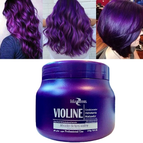 Mascara Matizadora Violine Intenso 250g Mairibel em Oferta na Shopee