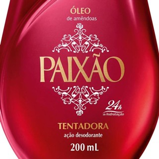 Óleo Corporal Paixão Amêndoas Tentadora Ação Desodorante 200ml