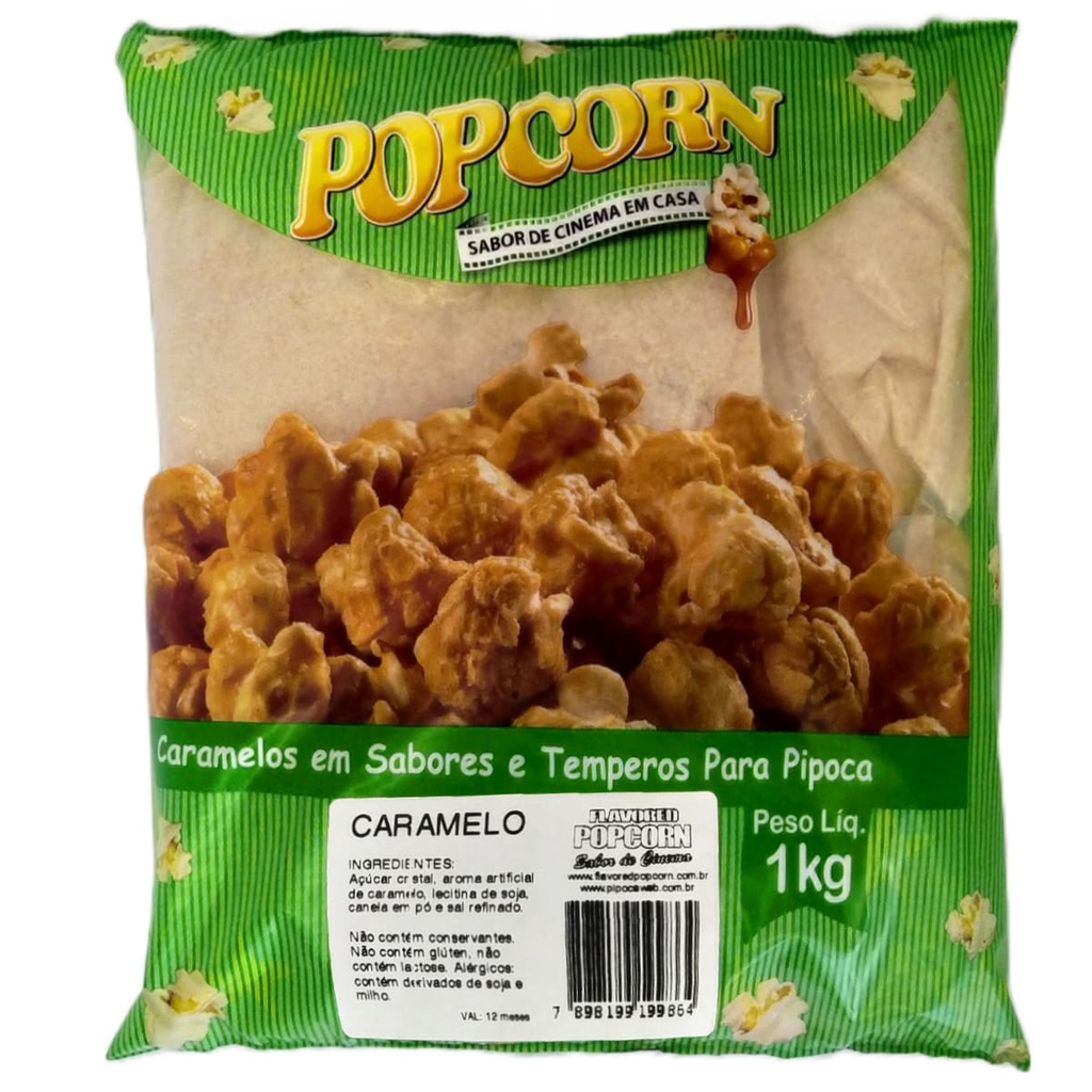Caramelo para Pipoca Doce - Caramelo 1kg