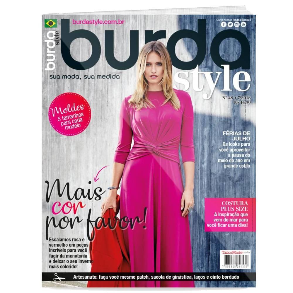 Revista Burda - Mais Cor, Por Favor Nº48