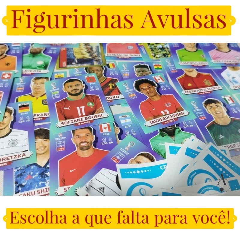 Figurinhas Extras Copa do Mundo 2022 Legend e Rookie Original - Panini -  Figurinhas para Álbum - Magazine Luiza