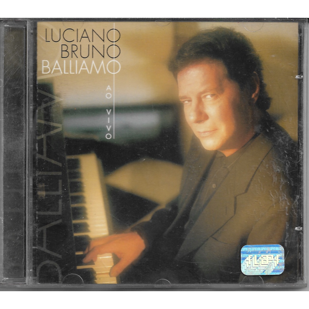 CD Luciano Bruno - Balliamo Ao Vivo - Original Usado Em Excelente Estado Ler Descrição