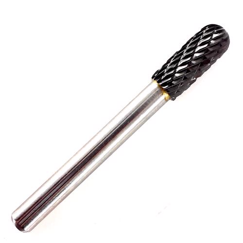 Lima Rotativa Cilíndrica com Raio em Metal Duro MD 8,00mm 45,0018 ROCAST