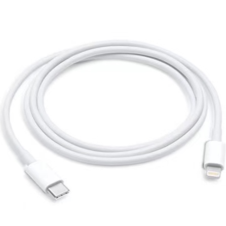 Cabo iPhone Apple Lightning USB Type C - 1 Metro / 2 Metro
