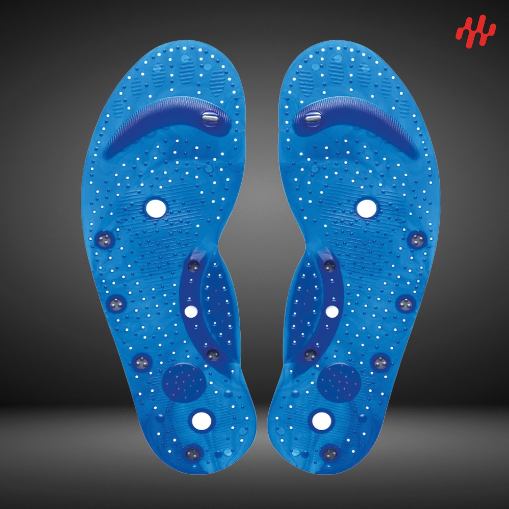 Palmilha Magnética Ortopédica De Silicone Antiestresse Unissex em Oferta na Shopee