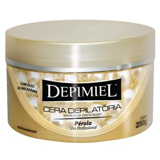 Cera Depilatória Depimiel Pérola Para Buço 250g
