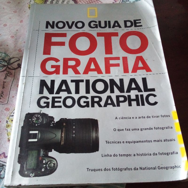 livro novo guia de fotografia national geografic
