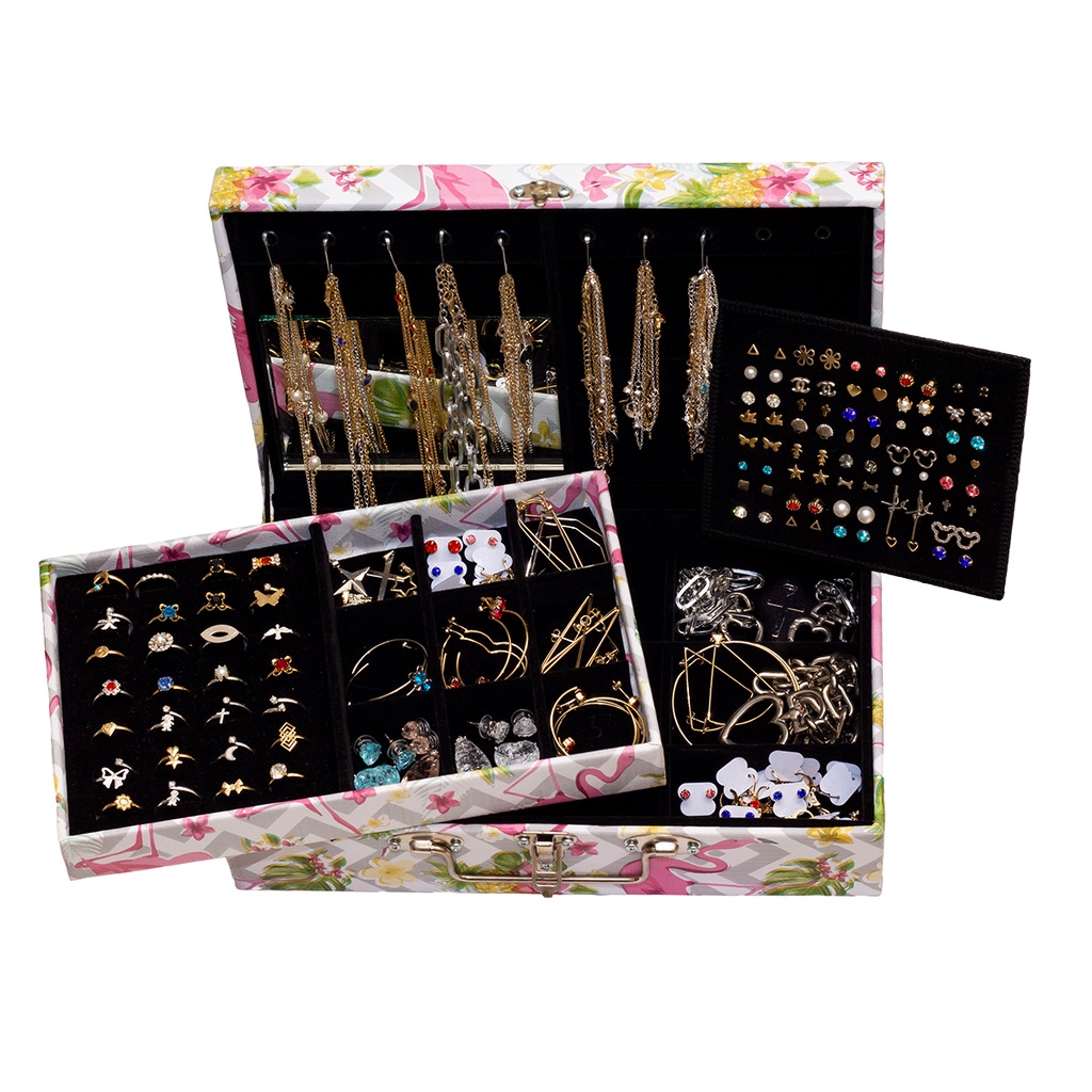 Kit Semi Joias 10pçs + mostruario Folheadas Ouro 18k e Prata  Revender Para Revenda