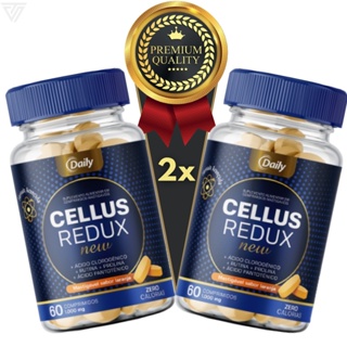 Cellus Redux Mastigável Sabor Laranja 120 Comprimidos 1000mg em Oferta na Shopee