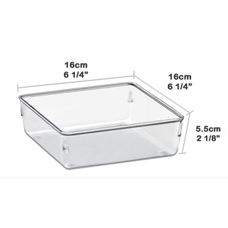 Organizadores Multiuso Modular para Gavetas, Armários, maquiagem ,Geladeiras, Pote Acrílico Cristal acrimet em Oferta na Shopee