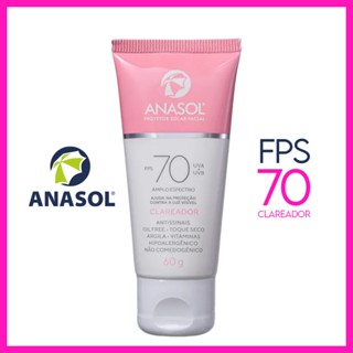 Anasol Protetor Solar Facial Clareador FPS 70 UVA Vegano