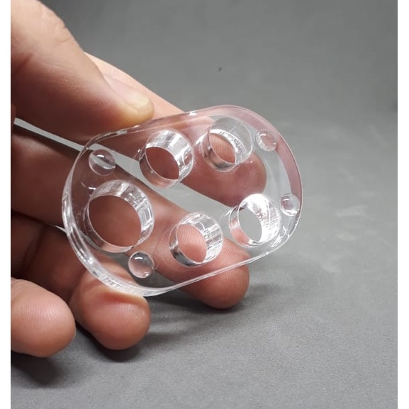 Porta Batoque Acrílico Micropigmentação Tattoo Maquiagem Definitiva