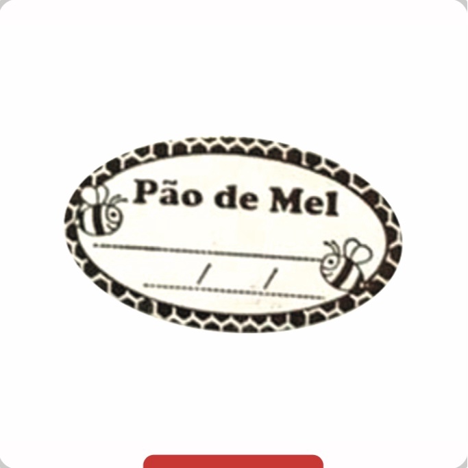 100 Etiquetas Pão De Mel Ouro  Sabor E Validade Cod -309 (Ms) - Stationery