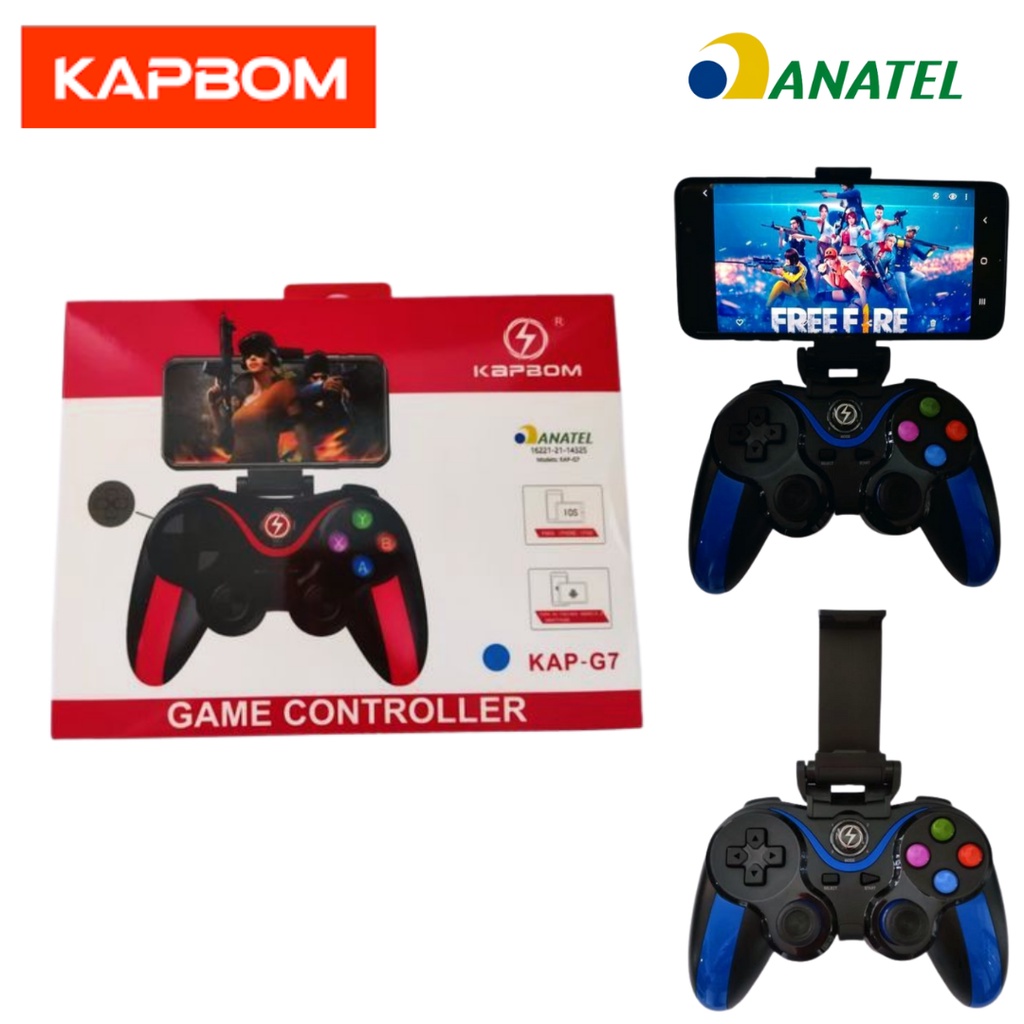 Controle Celular Joystick Bluetooth Pc Ps3 Ps4 Android Jogos