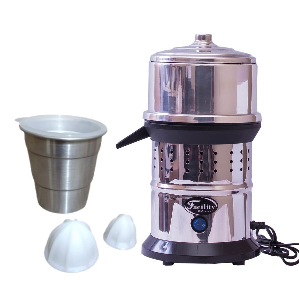 Espremedor Extrator Profissional 500w Suco Laranja Limão Industrial Bivolt + Copo 1Litro