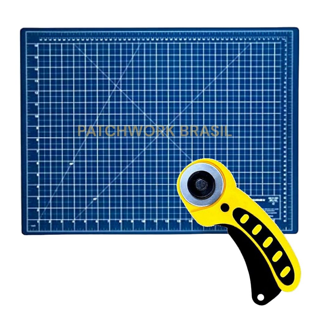 Base de corte 45x30 azul cortador circular 45mm