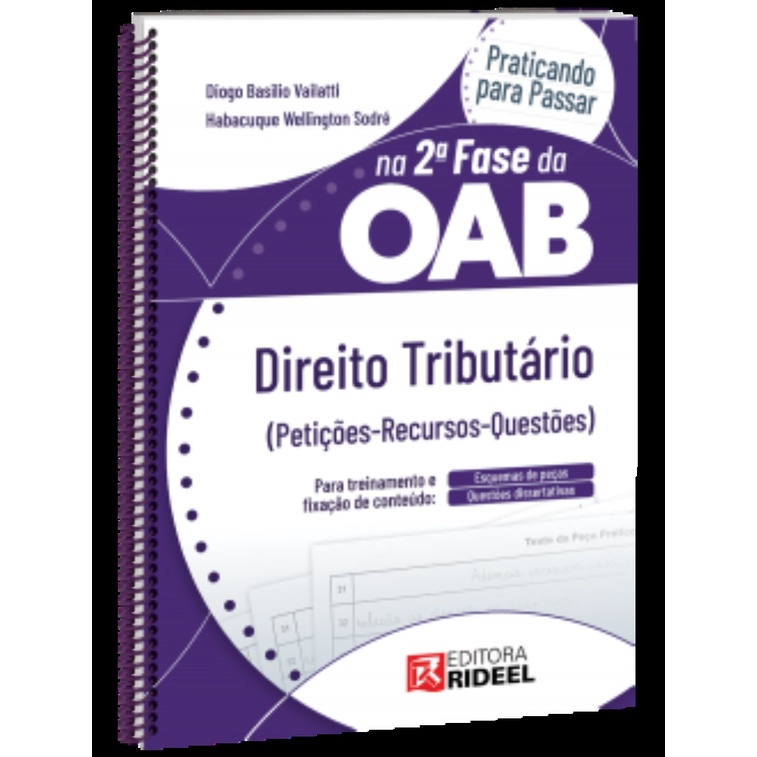 PRATICANDO PARA PASSAR NA 2A FASE DA OAB - DIREITO