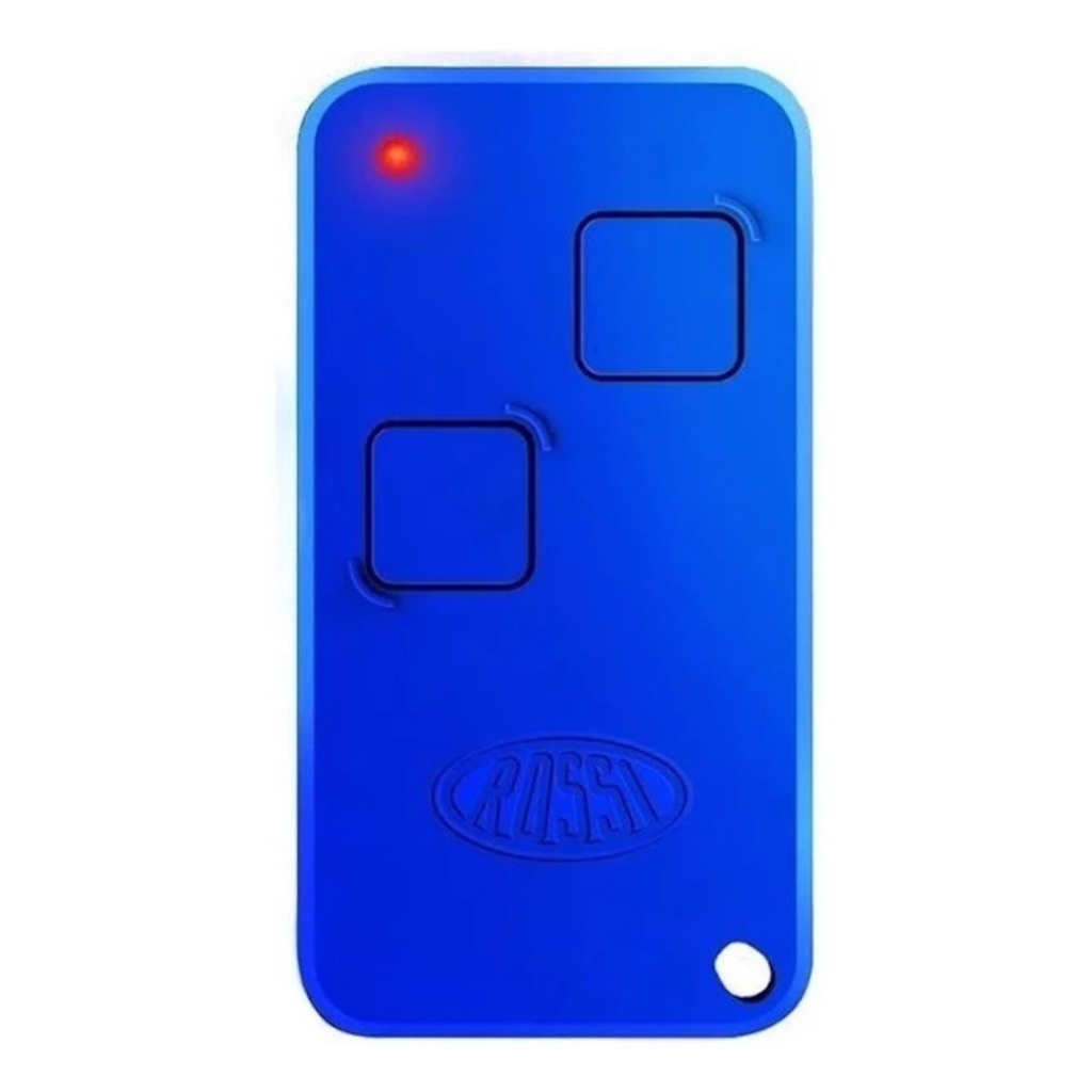 Controle Portão 2 Canais Rossi Ntx 433mhz Azul Rolling Code Clip de Fixação Dz Nano Atto Dz3 Dz4 Bv Nano em Oferta na Shopee