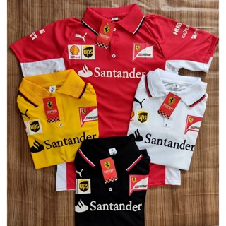Camisa Gola Polo Santander Scudeira Dryfit F1