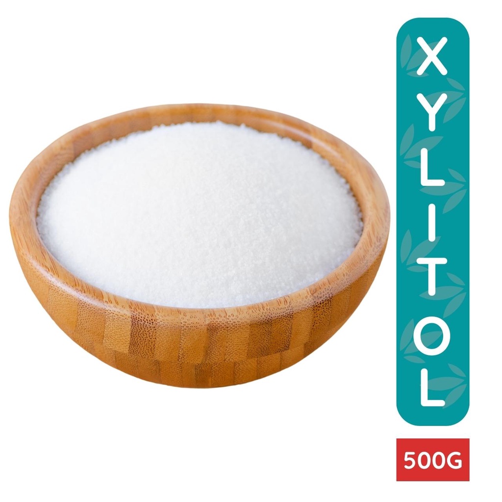 Xilitol Xylitol Cristal 100 Puro Dieta Low Carb 500gr Shopee Brasil