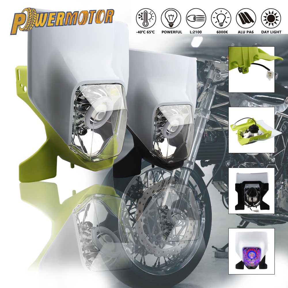 Farol Led Para Husqvarna 701 Enduro TE250I FE250 TE300I FC450 Motocross Cabeça Lâmpada