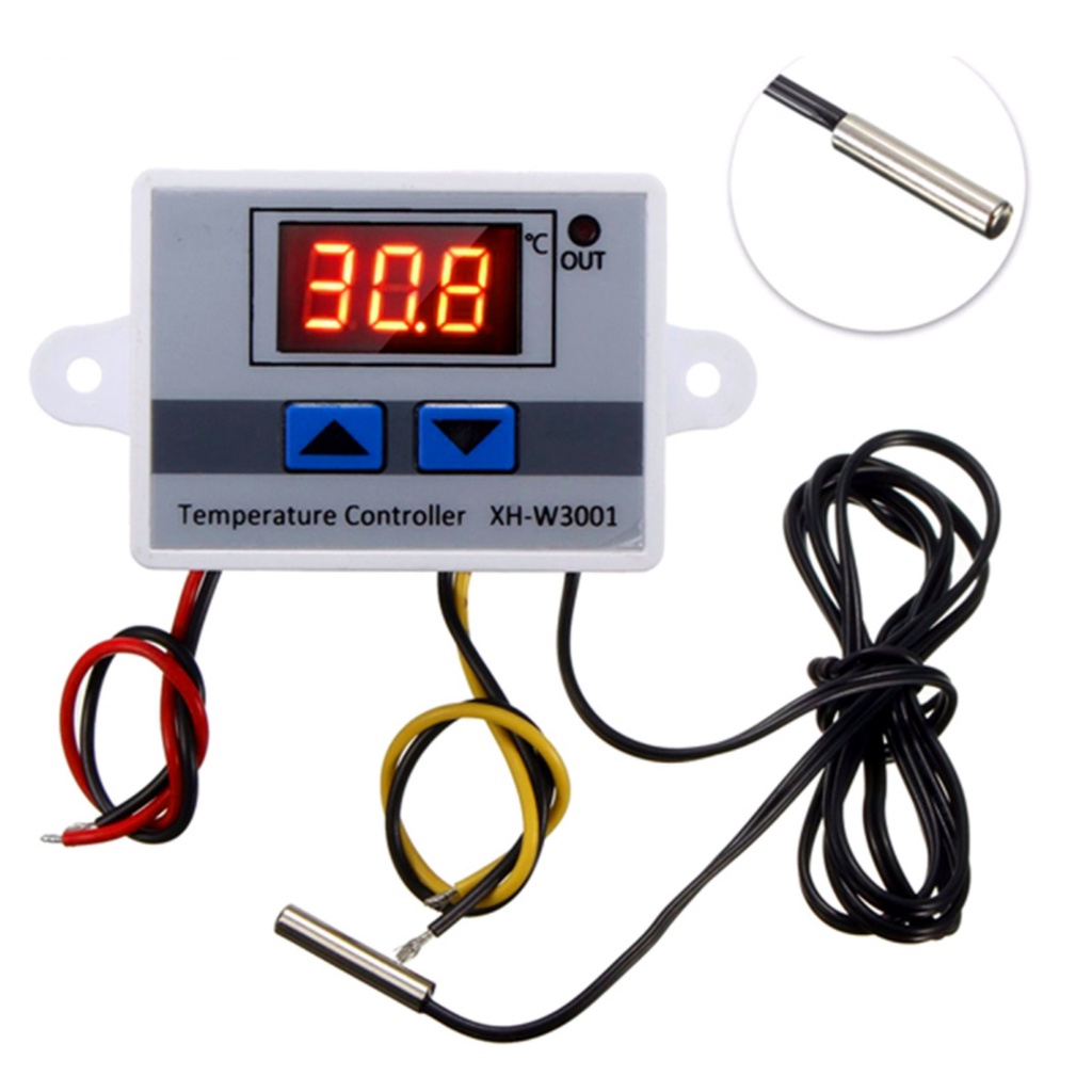 Controlador Temperatura Digital Termostato para Chocadeira Cervejeira Geladeira Freezer