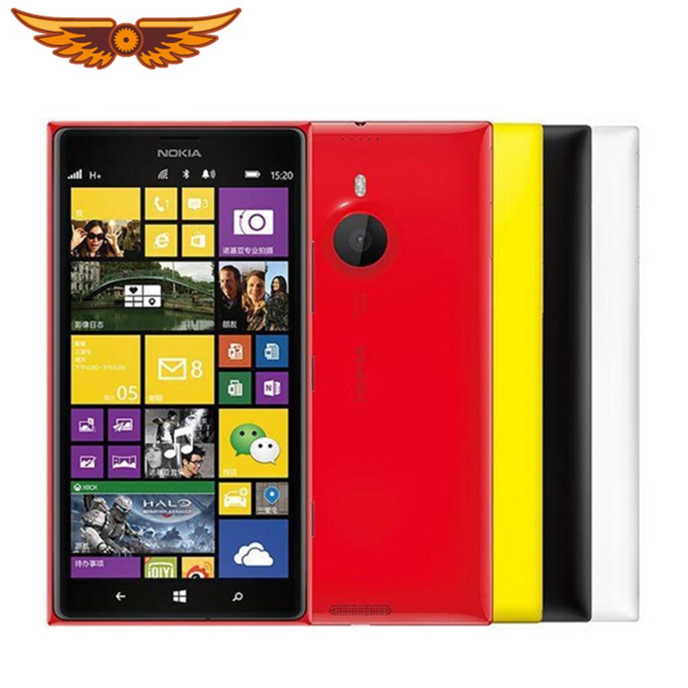 Nokia Lumia 1520 Original Windows 8 Quad Core 2GB RAM 16GB ROM Câmera 20MP NFC Bluetooth 4.0 GPS 3G 4G Telefone Moblie