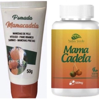 Kit Pomada Mamacadela e Mamacadela em Cápsulas Original