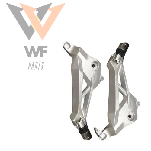 Par Bacalhau Suporte Pedaleira Tras. Cg Titan Fan Start 160