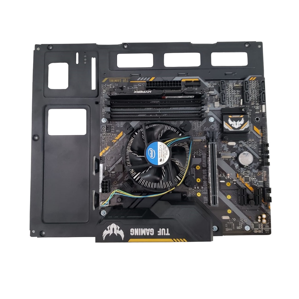 Suporte para placa mãe bancada de teste mineração gabinete aberto