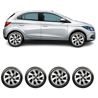 Jogo 4 calotas Onix Prisma Agile Montana Aro 15 em Oferta na Shopee