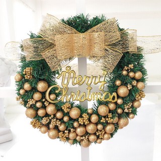 Enfeites de natal 40/50/60cm guirlanda de natal porta pendurado cena decoração Rattan árvore de natal ornamentos suprime