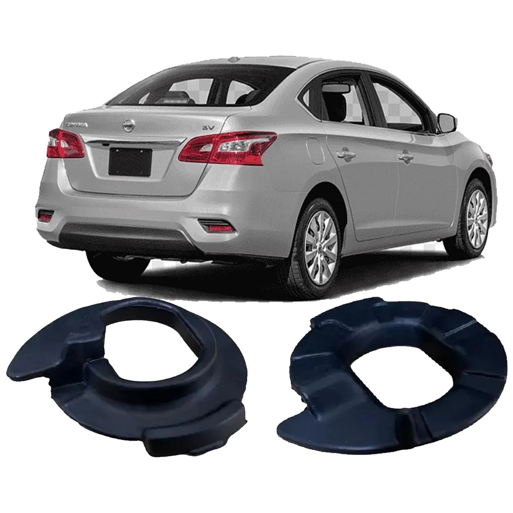 Calço De Mola Inferior Traseiro Nissan Sentra 2014 2015 2016 2017 2018 A 2019