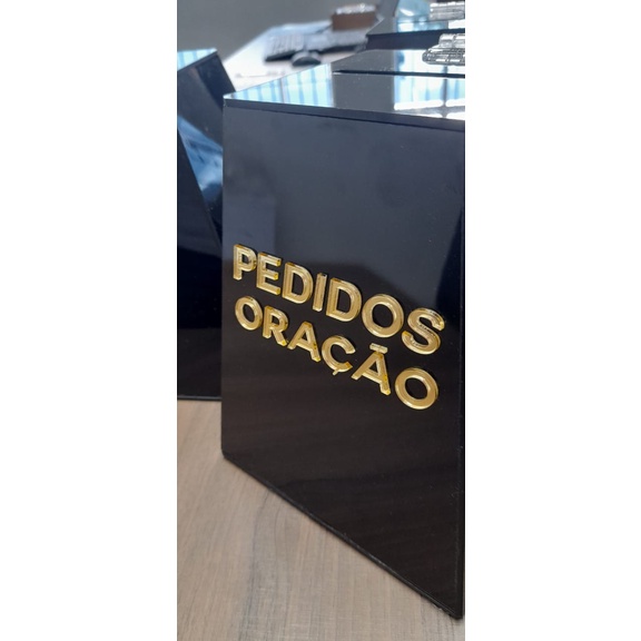 Urna de 20x14cm personalizada com "PEDIDOS ORAÇÃO"ㅤㅤㅤㅤㅤㅤㅤㅤㅤㅤㅤ em Oferta na Shopee