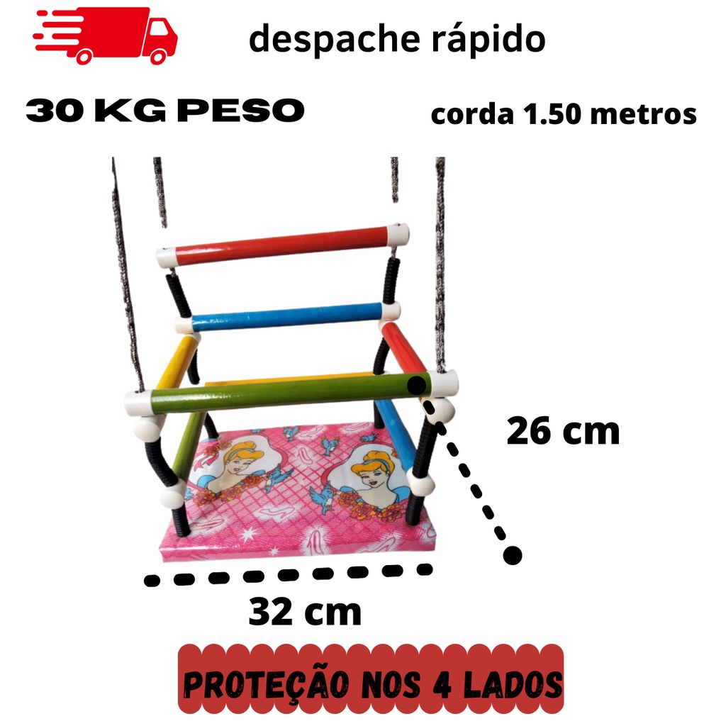 Balanço Infantil Suporte: Onde Comprar | BuscaProdutos