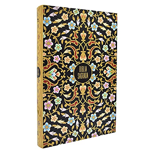 Bíblia Sagrada NVI | Letra Média | Capa dura | Floral Vintage