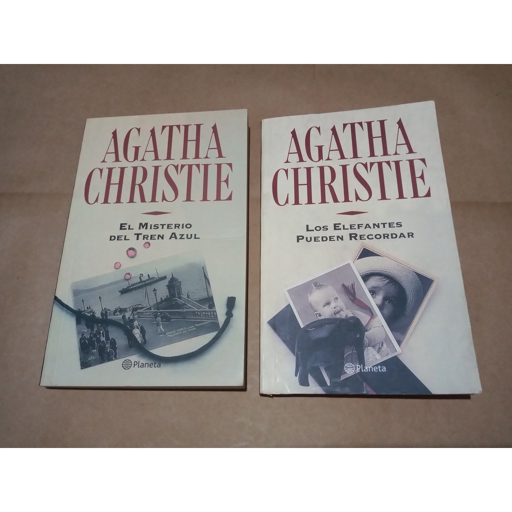 El Misterio Tren Azul Elefantes Pueden Recordar - Agatha Christie