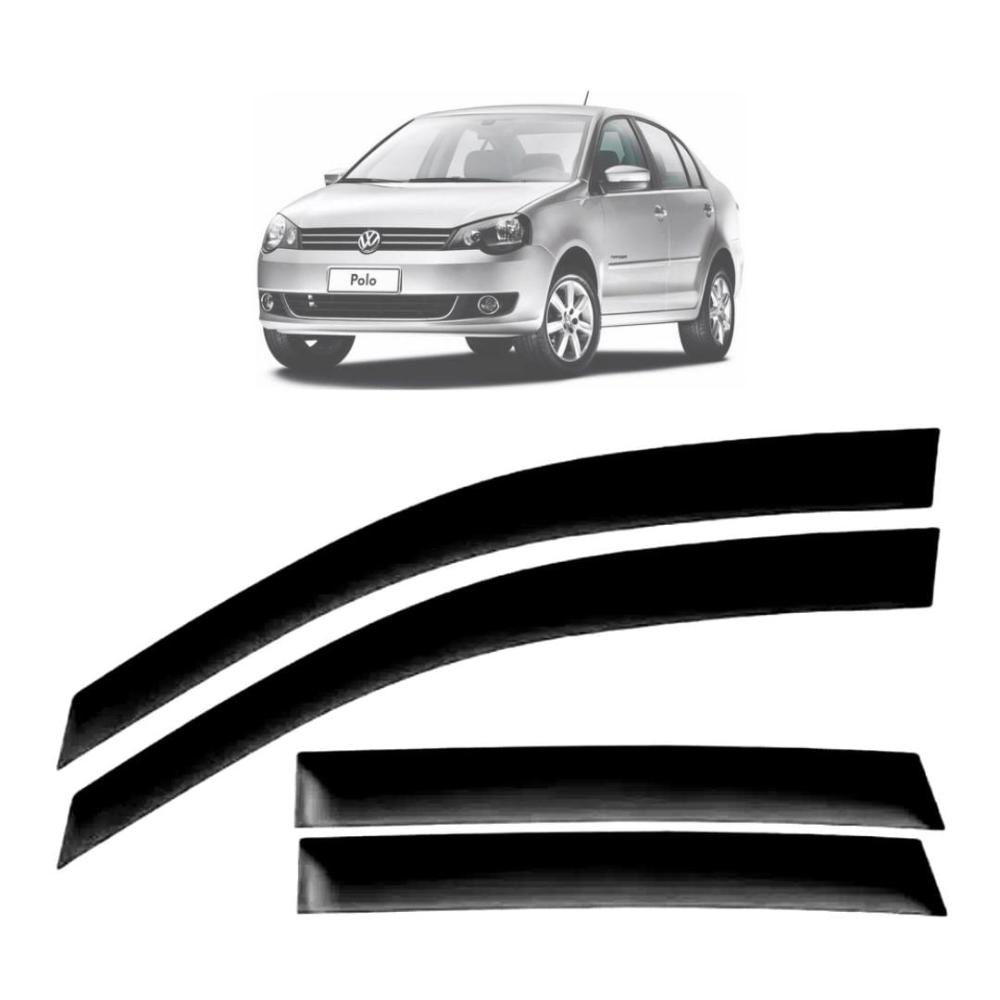 Calha de chuva TG Poli Polo 2003 até 2015 em Oferta na Shopee