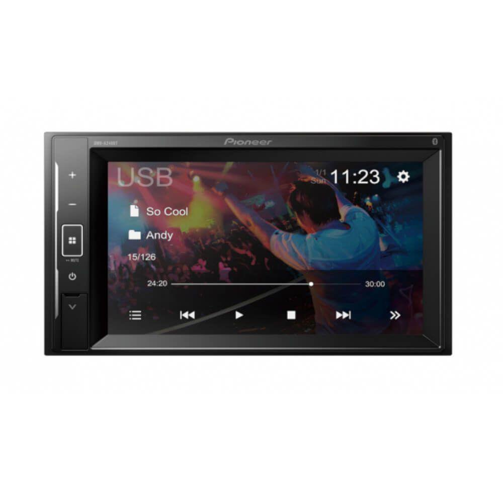 Som Automotivo Central Multimídia Pioneer DMH-A248BT 6.2" USB BlueTooth