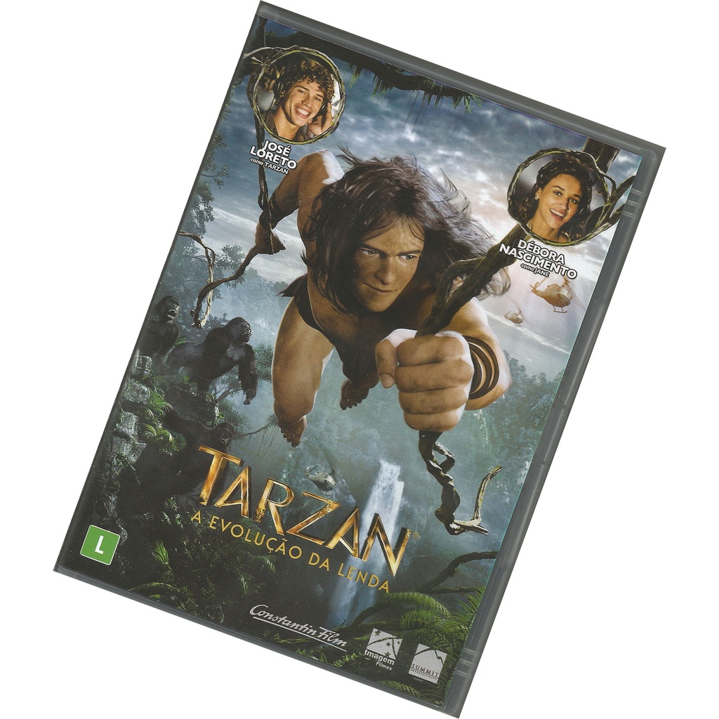 Tarzan A Evolução Da Lenda Dvd Lacrado