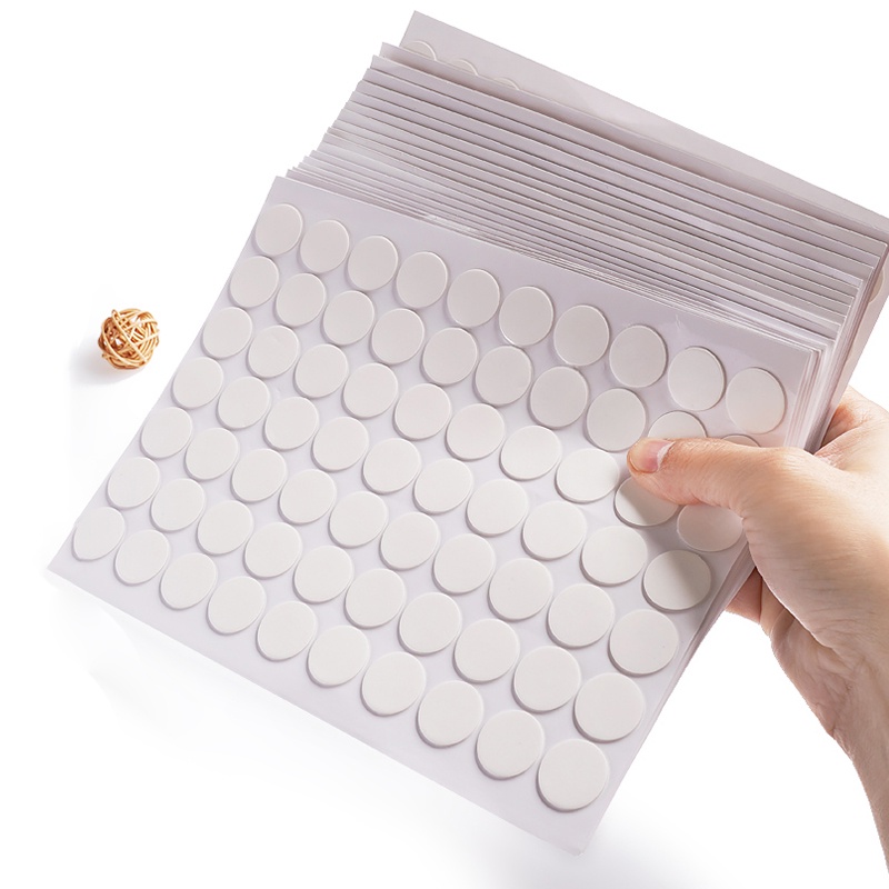 Pontos Redondos Fortes Adesivos Dupla Face Escritório Escolar Multifuncional Patch Adesivo Redondo em Oferta na Shopee