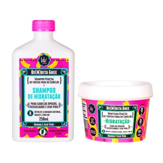 Kit Lola Cosmétics Hidratação Be(m)dita Ghee - Shampoo 250 e Máscara de Hidratação em Oferta na Shopee