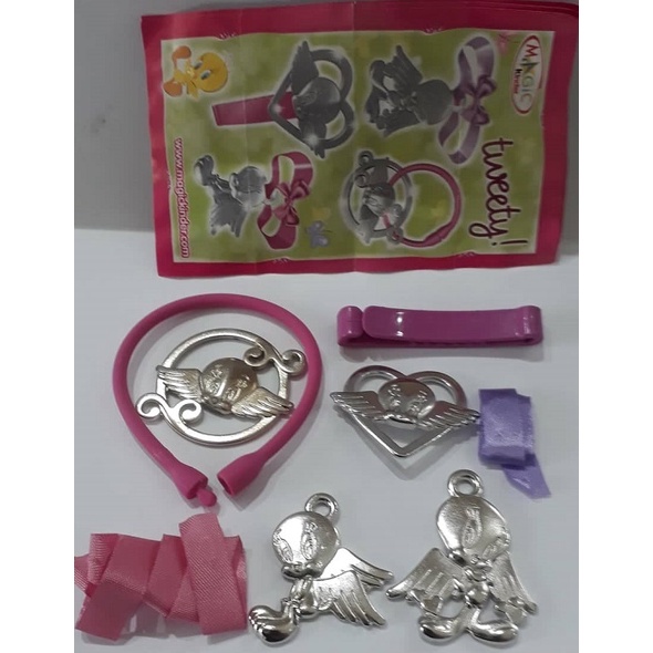 Kinder ovo - Coleção Completa - Piu Piu (Ferrero) Metal