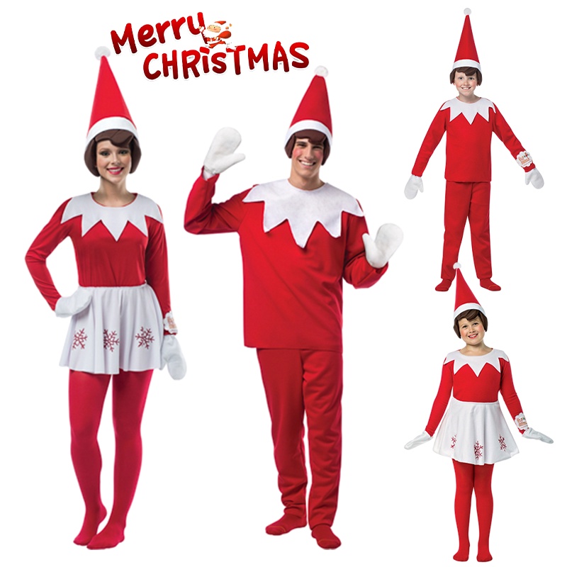 Cartoon Christmas Elf Hat Santa Elf Shoes Children Adult Santa Claus Hats  Cosplay Party Xmas Holiday Party Costume Accessorie Cosplay Costumes  AliExpress | Role Play Elf Costume Children's Christmas Show Costume Skirt