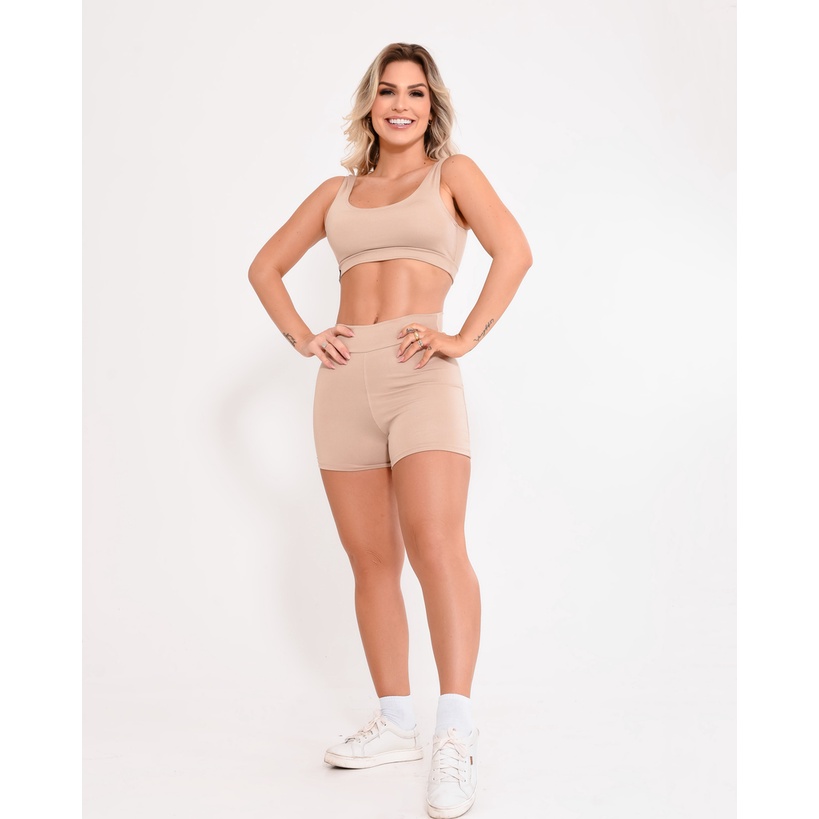 Conjunto Fitness Mercy Nude Shopee Brasil