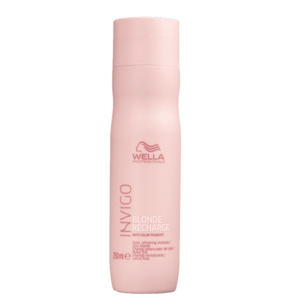 Shampoo Desamarelador Wella Invigo Blonde Recharge 250ml