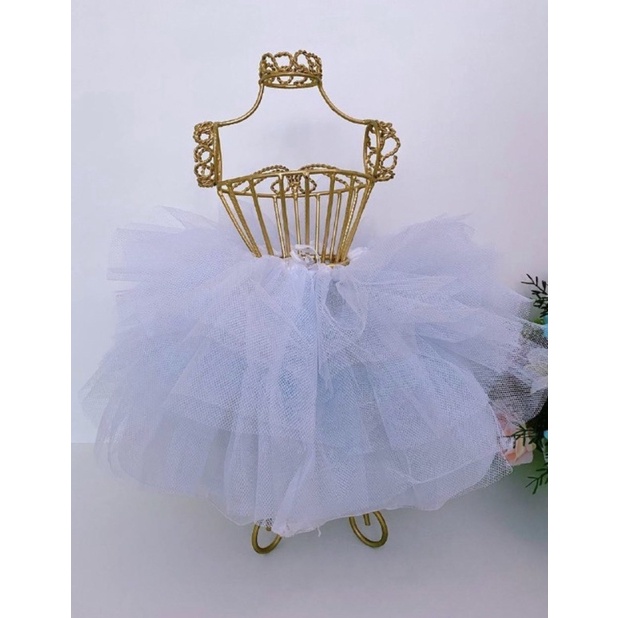 Saiote Anágua Festa Infantil Volume Para Vestido