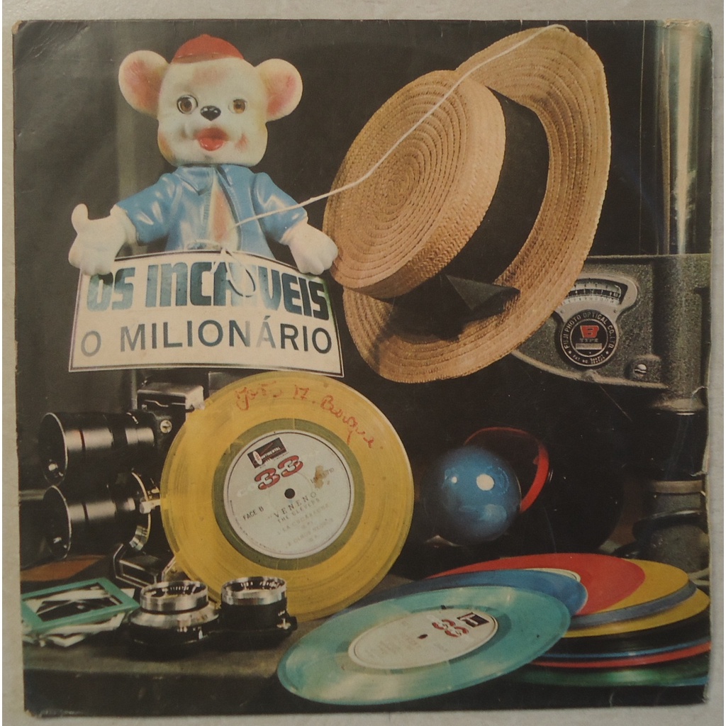 Os Incríveis 1968 O Milionário, Disco De Vinil Compacto 7 polegadas